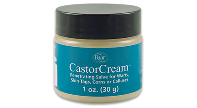 CastorCream Penetrating Salve for Warts, Corns, Calluses & Skin Tags